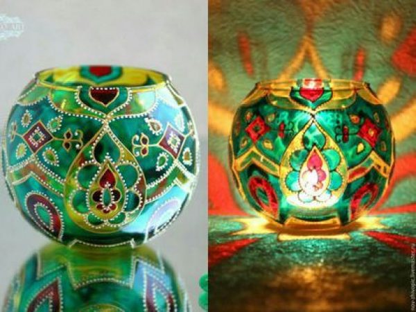 Decoración Artesanal de vidrio