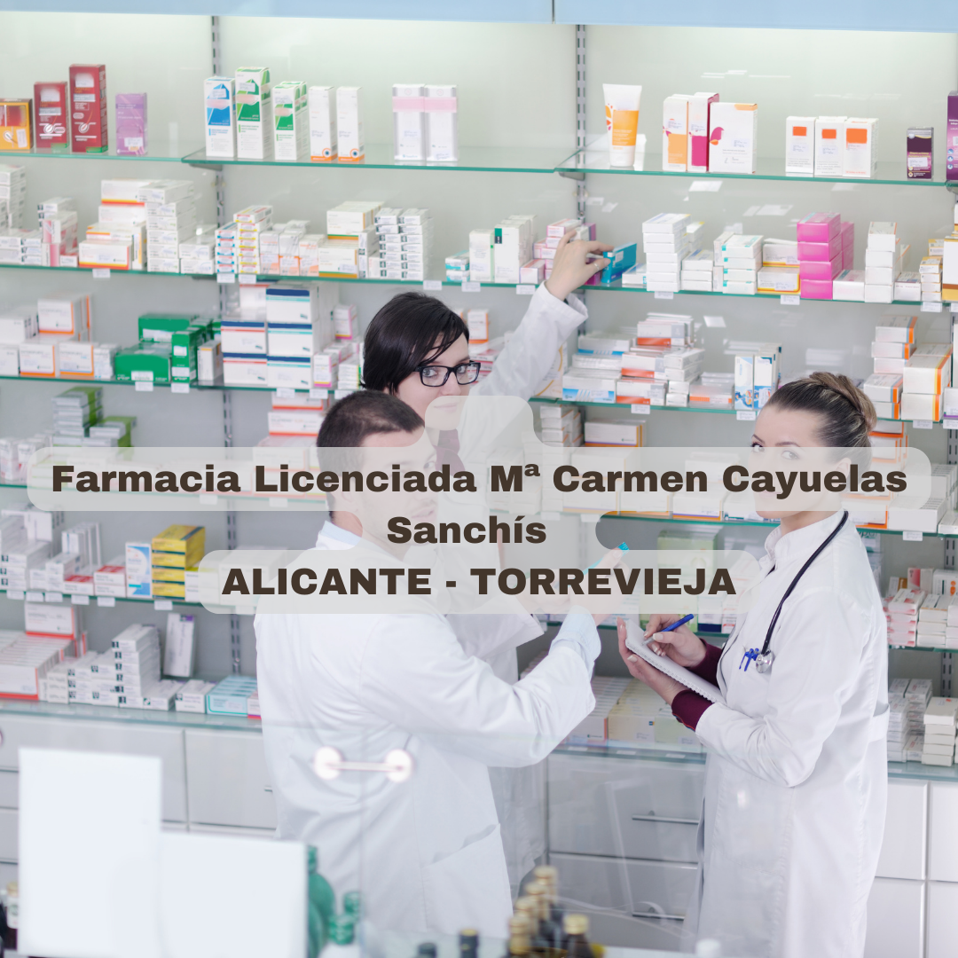 Farmacia Licenciada Mª Carmen Cayuelas Sanchís
